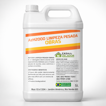 1 LIMPA PISOS 5L AzH2000 - LIMPEZA PESADA OBRAS