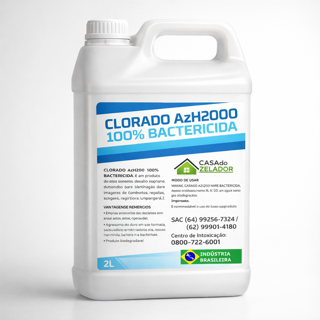 1 CLORADO AzH2000 - 100% BACTERICIDA